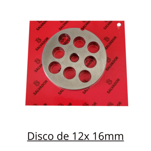 Disco Para Molino de Carne # 12 Marca Salvador - Imagen 5