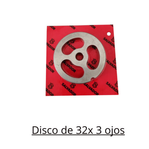 DISCO PARA MOLINO DE CARNE # 32 MARCA SALVADOR - Imagen 3