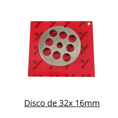DISCO PARA MOLINO DE CARNE # 32 MARCA SALVADOR - Imagen 4