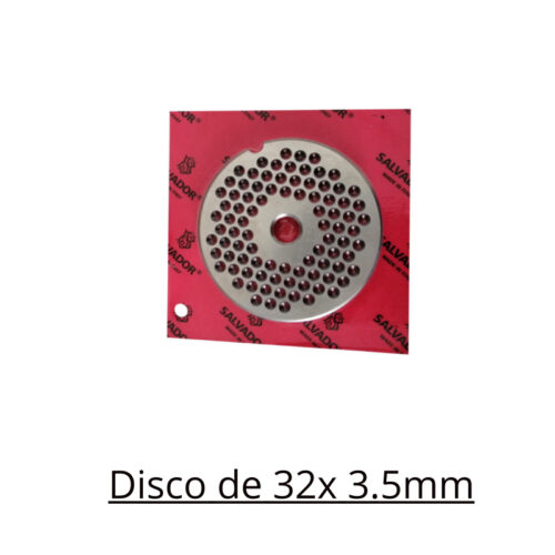 DISCO PARA MOLINO DE CARNE # 32 MARCA SALVADOR - Imagen 6
