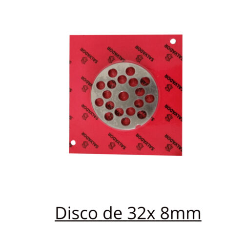 DISCO PARA MOLINO DE CARNE # 32 MARCA SALVADOR - Imagen 7