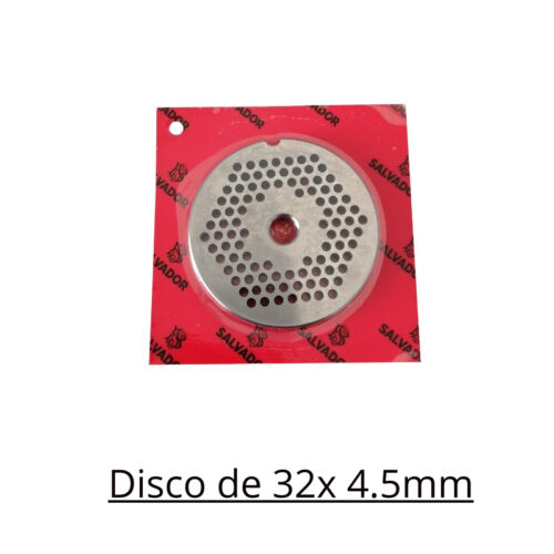 DISCO PARA MOLINO DE CARNE # 32 MARCA SALVADOR - Imagen 2