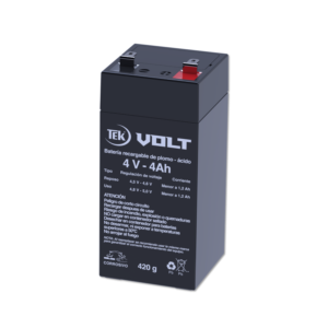Bateria Sellada Vrla Agm Tronex 4v x 4.5 a Ref:Bat4v-Tr
