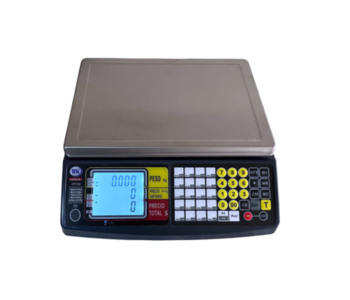 Balanza Liquidadora tek Para Pos Certificada Cap30 kg Ref:CPT20