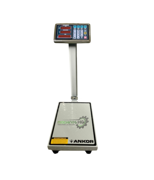 Bascula de Pedestal ANKOR 150kg Uso Liviano - Imagen 2