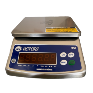 Balanza Digital VICTORY SS IP68 TEK Full Acero Inoxidable