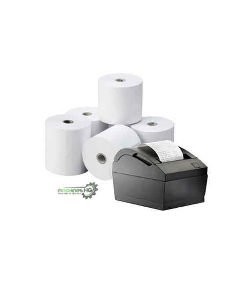 Papel Térmico  Para Impresora POS de 80x60metros