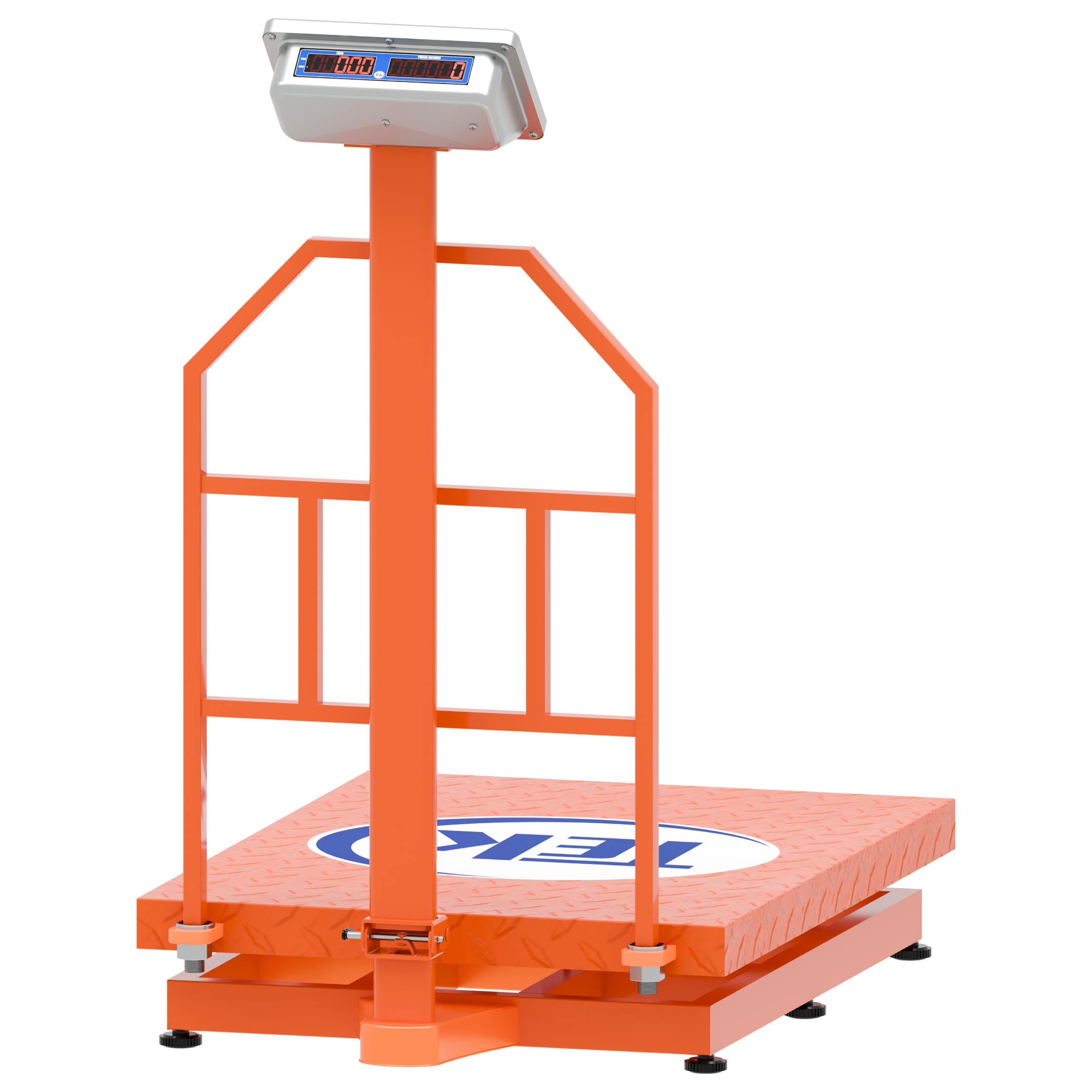 Báscula digital de plataforma en alfajor 800kg RF:B-30B-60X80AL - Imagen 2