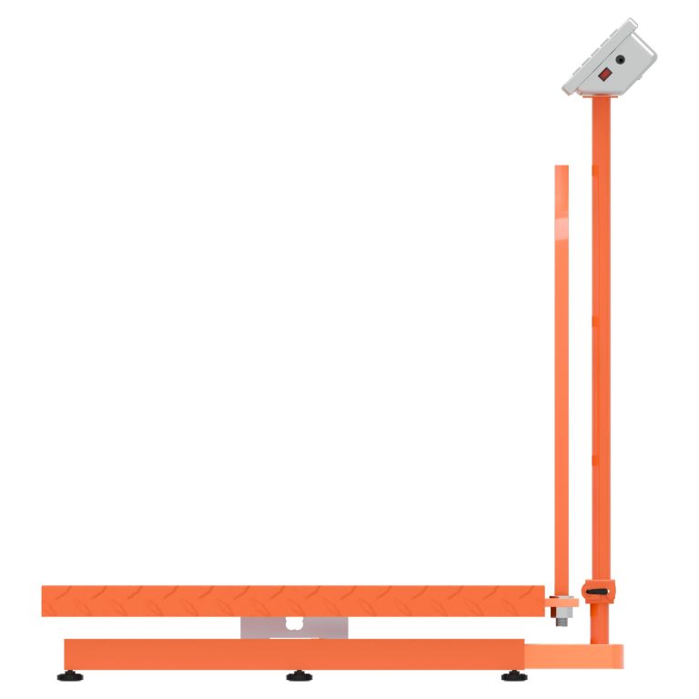 Báscula digital de plataforma en alfajor 800kg RF:B-30B-60X80AL - Imagen 3