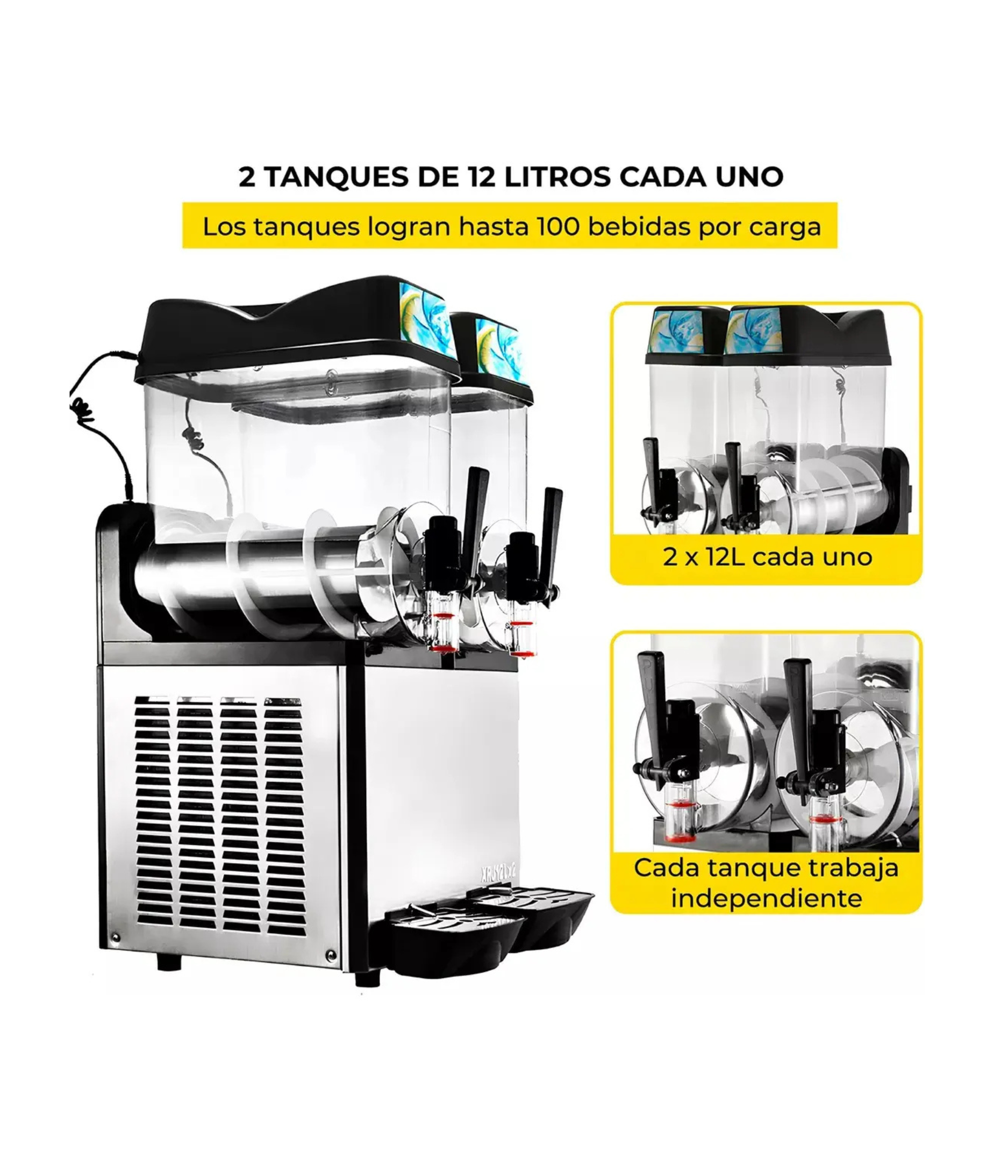 Granizadora Frozen de 2 Tanques - Imagen 5